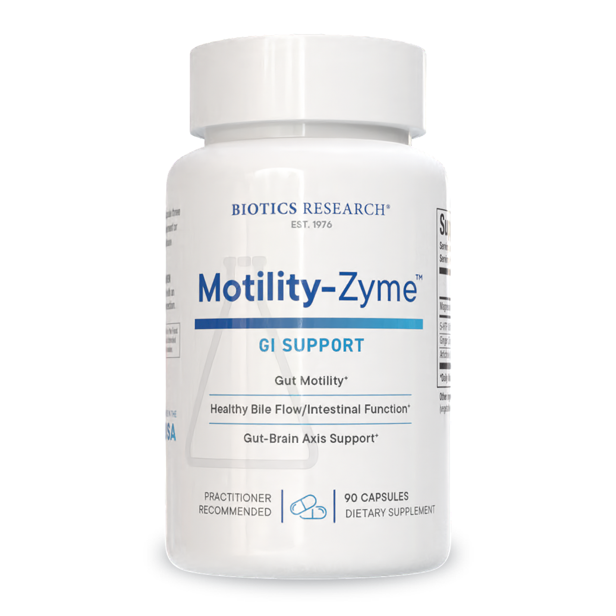 Motility-Zyme by Biotics Research - 90 Capsules