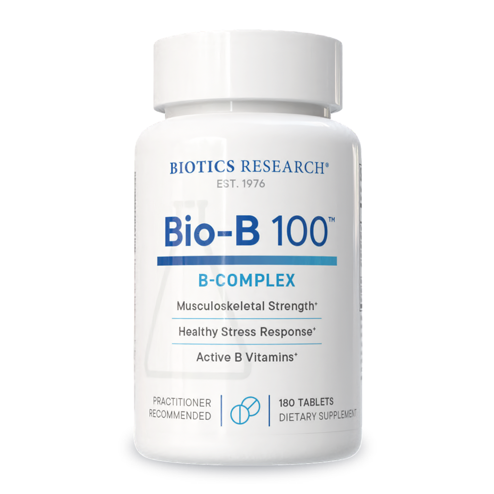 Bio-B 100™ by Biotics Research - 180 Tablets