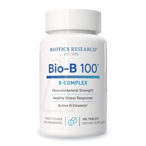 Biotics Research Bio-B 100™ - 180 Tablets front package image