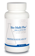 Bio-Multi Plus™ (Fe & Cu Free) by Biotics Research - 90 Tablets