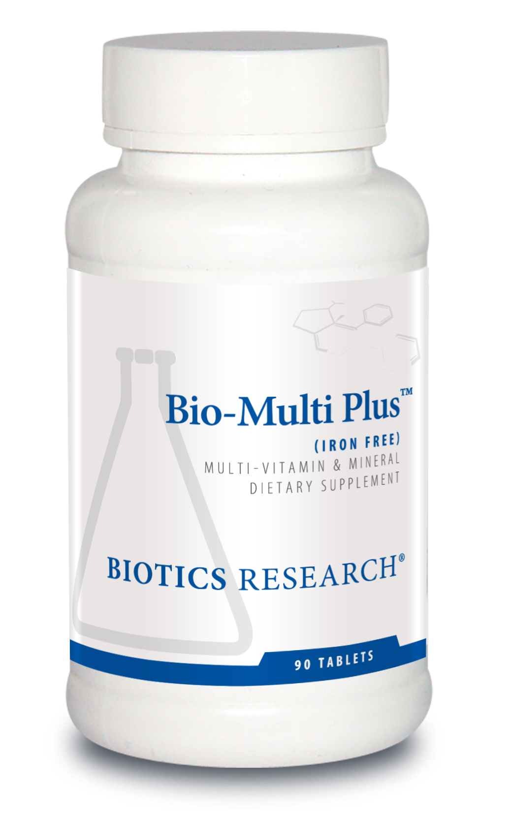 Bio-Multi Plus™ (Fe Free) by Biotics Research - 90 Tablets