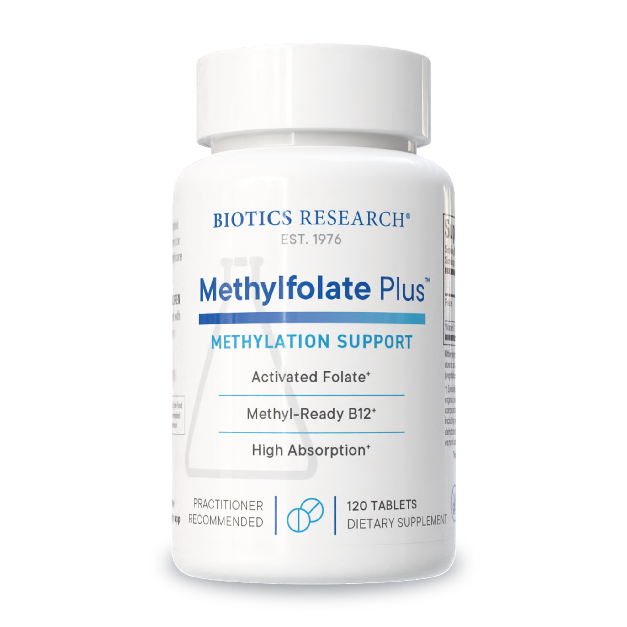 Methylfolate Plus™ by Biotics Research - 120 Tablets