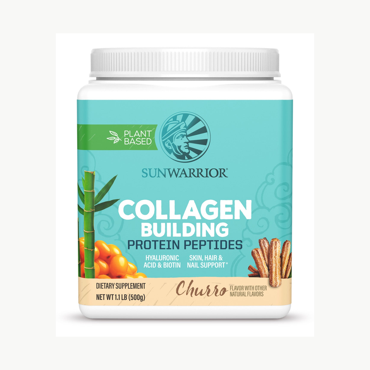 Sunwarrior Collagen Churro 500g official front image