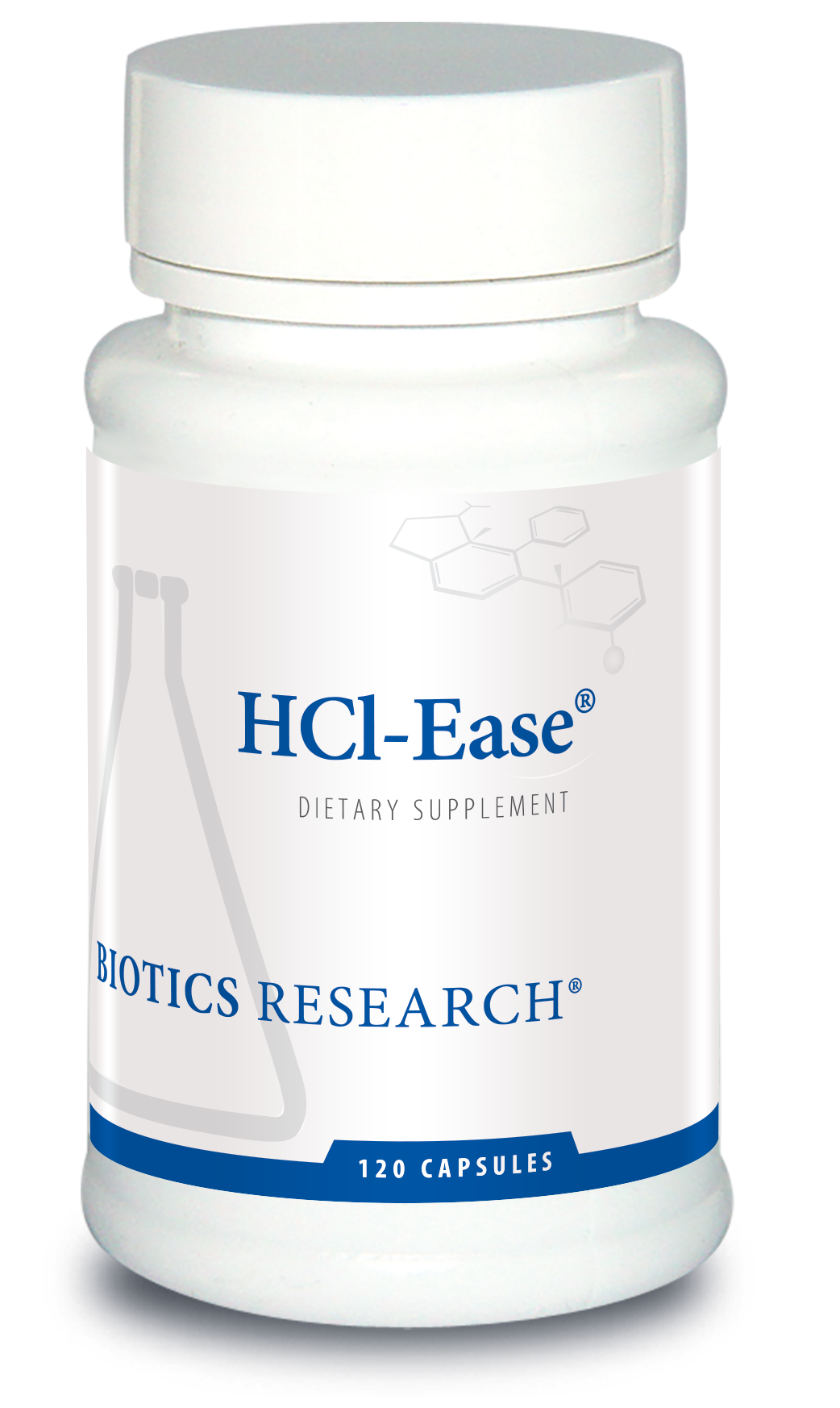 HCl-Ease by Biotics Research - 120 Capsules