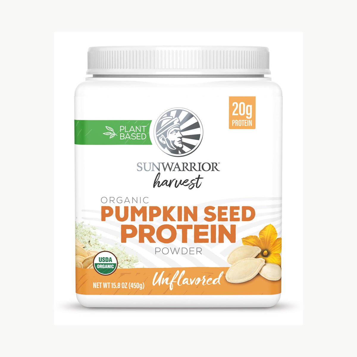 Sunwarrior Harvest Line Pumpkin Seed Protein 450g official front image