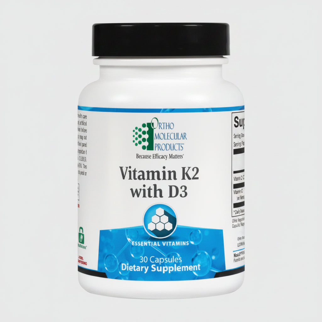 Ortho Molecular Products Vitamin K2 with D3 30 Capsules