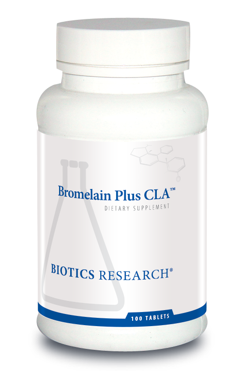 Bromelain Plus CLA™ by Biotics Research - 100 Tablets