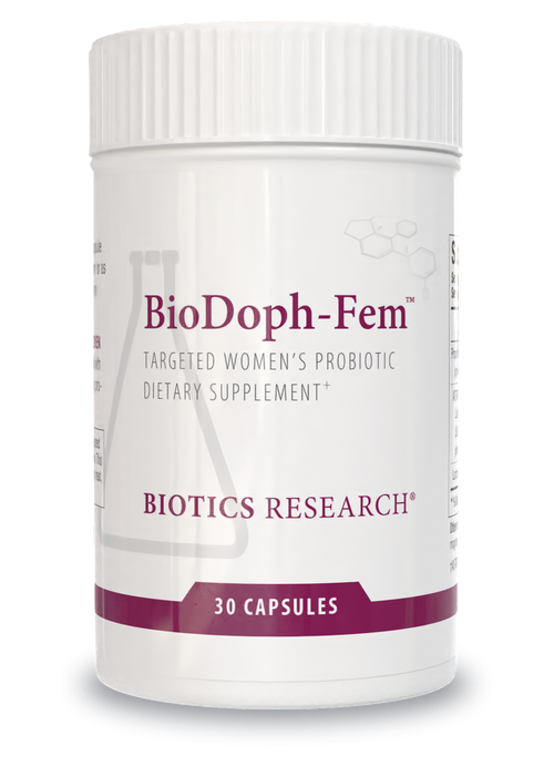 Biotics Research BioDoph-FEM™ - 30 Capsules front package image