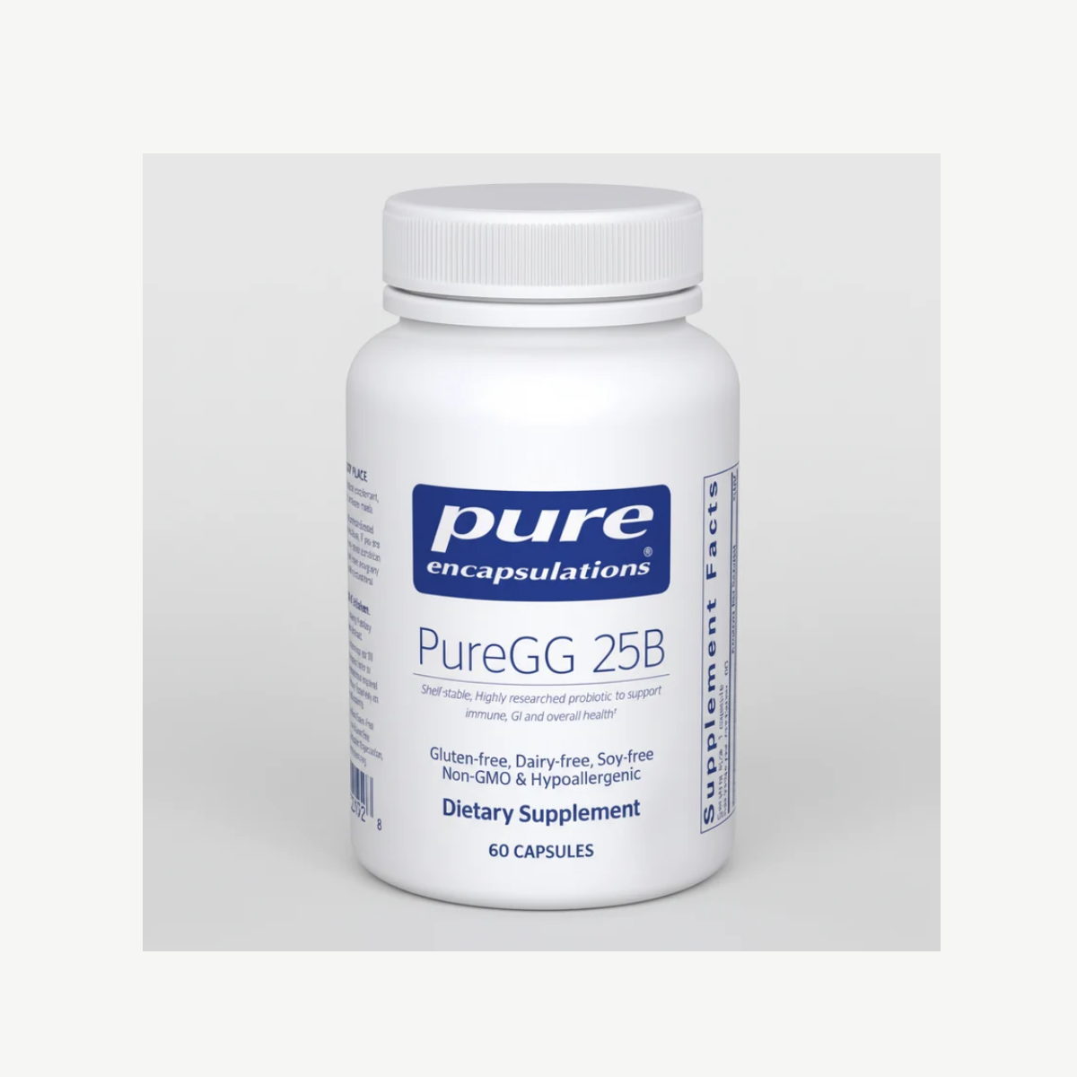 Pure Encapsulations PureGG 25B - 60 Capsules front label