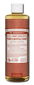 Dr. Bronner's Eucalyptus Pure-Castile Magic Liquid Soap - 16 fl oz