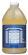 Dr. Bronner's Peppermint Pure-Castile Magic Liquid Soap - 64 fl oz
