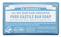 Dr. Bronner's Unscented Pure-Castile Magic Bar Soap - 5 oz