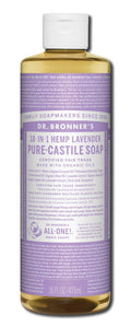 Dr. Bronner's Lavender Pure-Castile Magic Liquid Soap - 16 fl oz