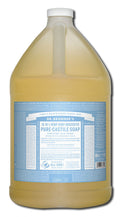 Dr. Bronner's Unscented Pure-Castile Magic Liquid Soap - 1 gallon
