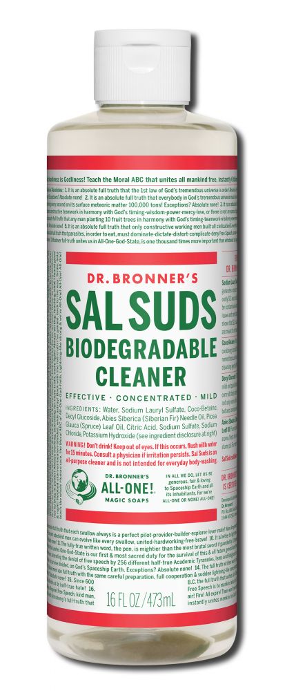 Dr. Bronner's Sal Suds Biodegradable Cleaner - 16 fl oz