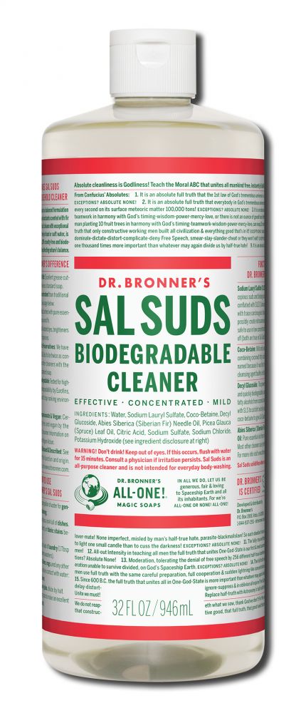 Dr. Bronner's Sal Suds Biodegradable Cleaner - 32 fl oz