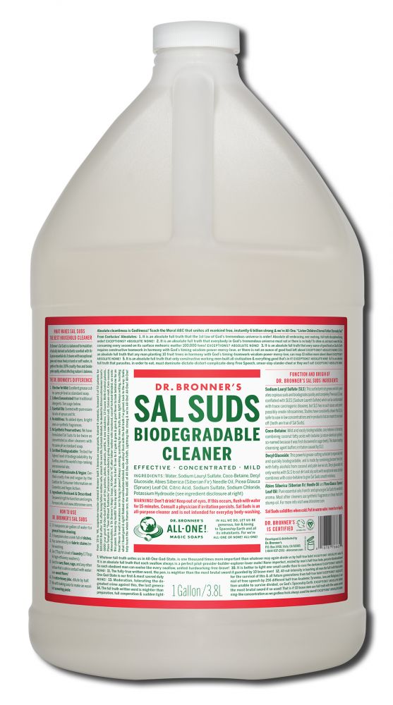 Dr. Bronner's Sal Suds Biodegradable Cleaner - 1 gallon