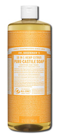 Dr. Bronner's Citrus Pure-Castile Magic Liquid Soap - 32 fl oz