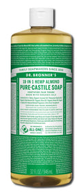 Dr. Bronner's Almond Pure-Castile Magic Liquid Soap - 32 fl oz