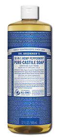 Dr. Bronner's Peppermint Pure-Castile Magic Liquid Soap - 32 fl oz