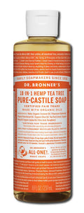 Dr. Bronner's Tea Tree Pure-Castile Magic Liquid Soap - 8 fl oz