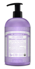 Dr. Bronner's Lavender Organic Sugar Soap - 24 fl oz