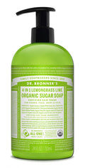 Dr. Bronner's Lemongrass Organic Sugar Soap - 24 fl oz