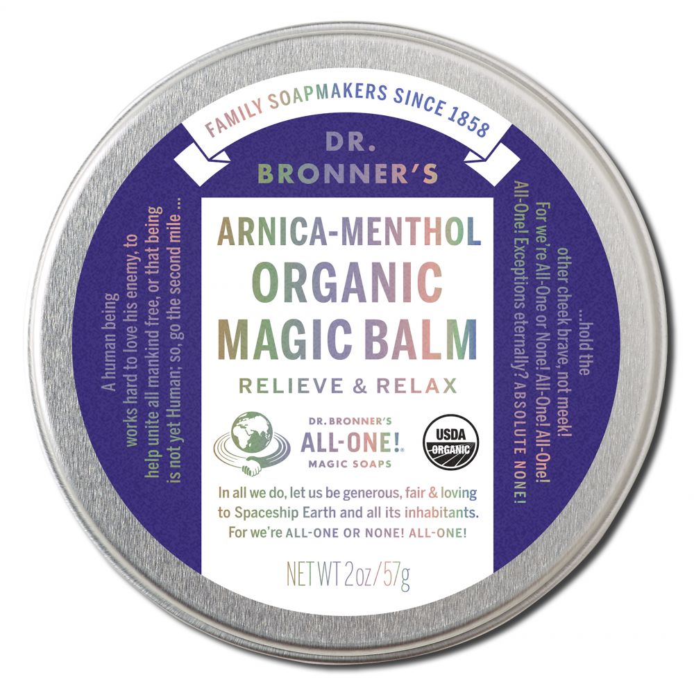 Dr. Bronner's Arnica-Menthol Organic Magic Balm - 2 oz