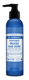 Dr. Bronner's Peppermint Organic Hair Creme - 6 fl oz