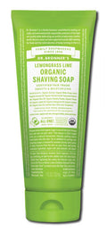 Dr. Bronner's Lemongrass Lime Organic Shaving Soap - 7 oz