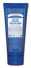 Dr. Bronner's Peppermint Organic Shaving Soap - 7 oz