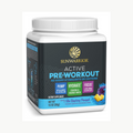 Sunwarrior Active Pre Workout Blue Raspberry Pineapple No Stimulants 315g official front image
