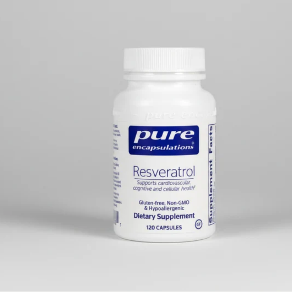 Pure Encapsulations Resveratrol - 120 Capsules front label
