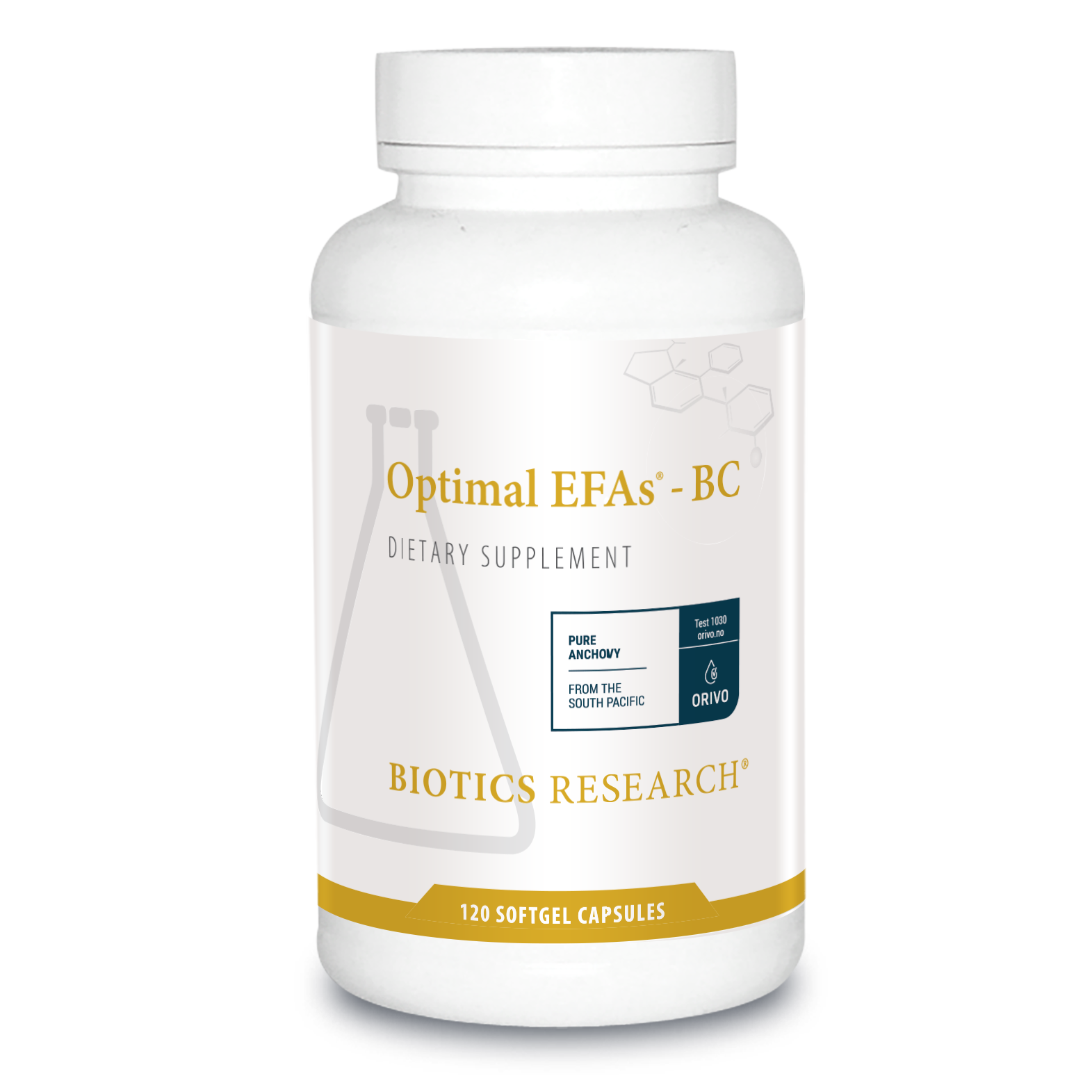 Optimal EFAs by Biotics Research - BC - 120 Capsules