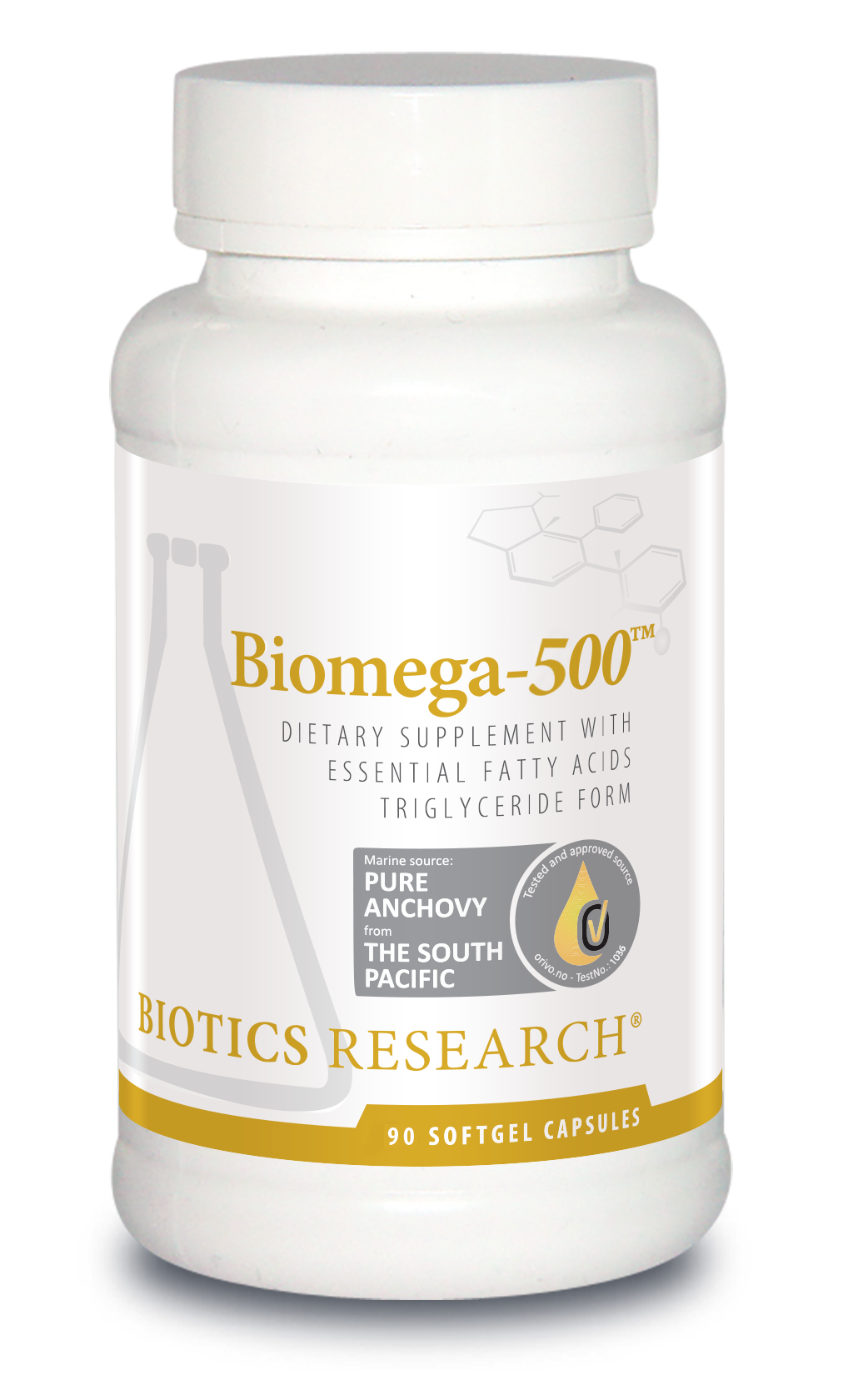 Biomega-500™ by Biotics Research - 90 Capsules