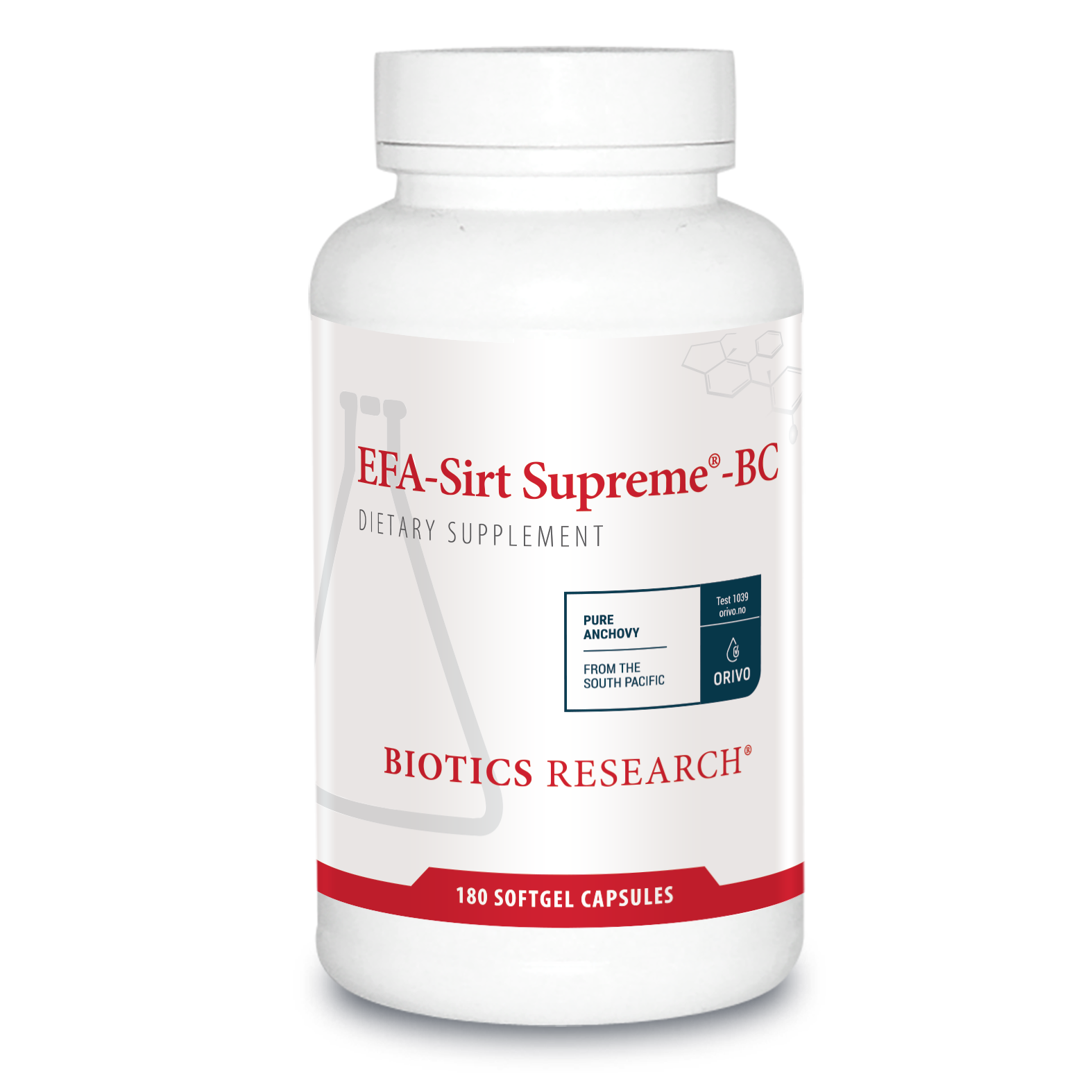 EFA-Sirt Supreme by Biotics Research - BC - 180 Capsules