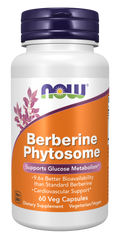 NOW Foods Berberine Phytosome - 60 Veg Capsules front package image