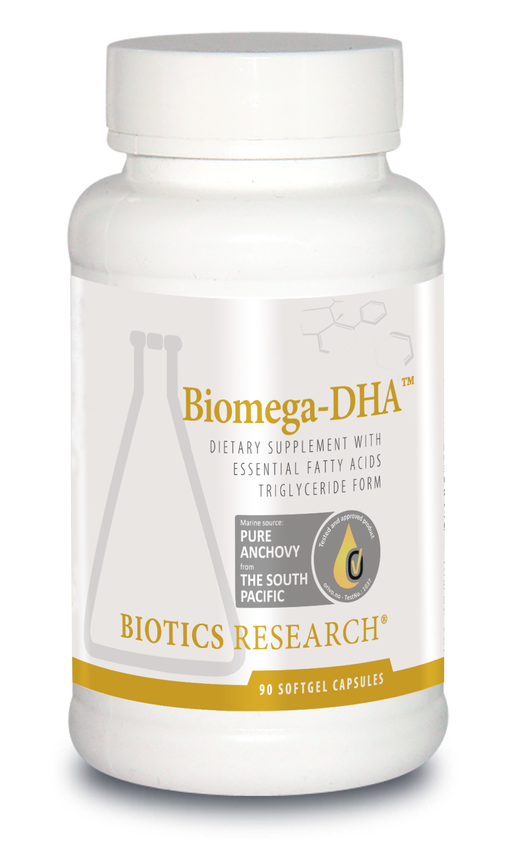 Biomega-DHA™ by Biotics Research - 90 Capsules
