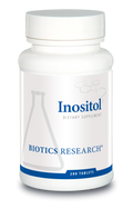Inositol (from rice) by Biotics Research - 200 Tablets