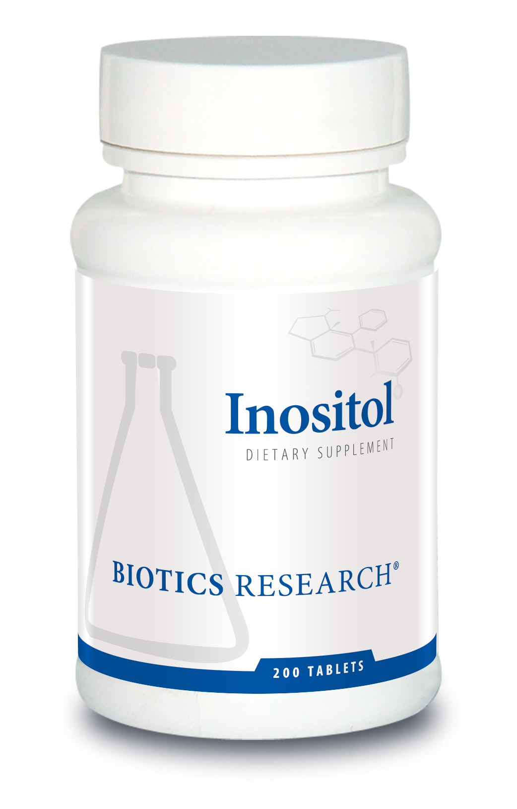 Inositol (from rice) by Biotics Research - 200 Tablets