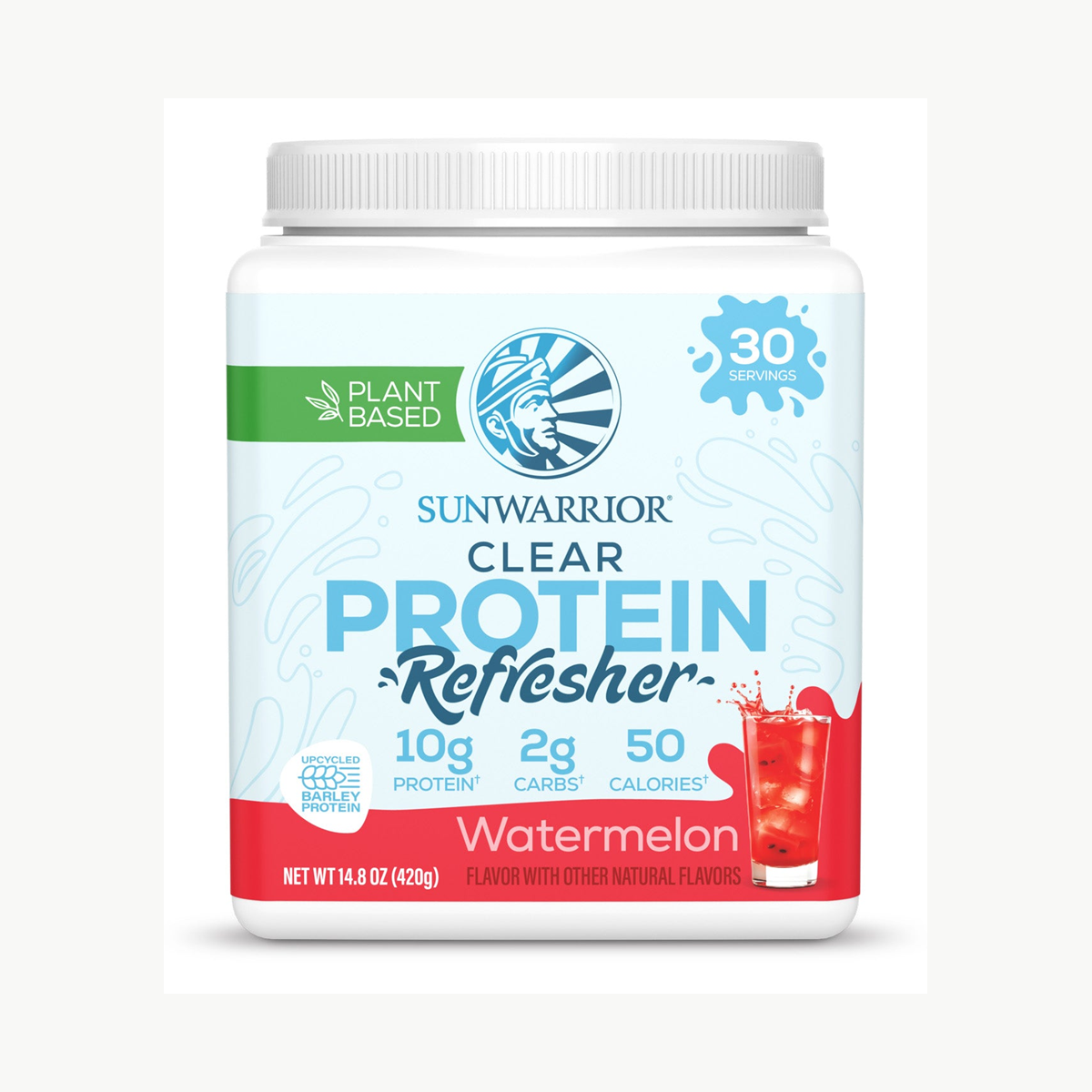 Sunwarrior Clear Protein Refresh Watermelon 420g official front image