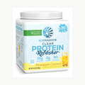 Sunwarrior Clear Protein Refresh Pineapple Coconut 420g official front image