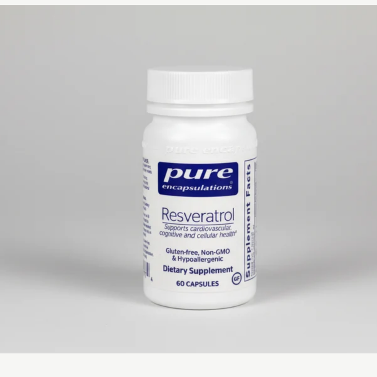 Pure Encapsulations Resveratrol - 60 Capsules front label