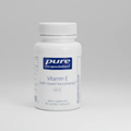 Pure Encapsulations Vitamin E mixed tocopherols - 90 Softgel Capsules front label