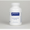 Pure Encapsulations Lycopene 20 mg - 120 Softgel Capsules front label