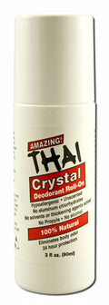 Thai Liquid Roll-On Deodorant Unscented – 3 fl oz