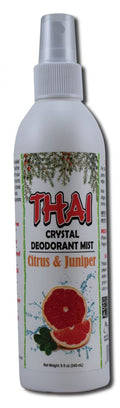 Thai Crystal Mist Deodorant Spray Citrus & Juniper – 8 fl oz