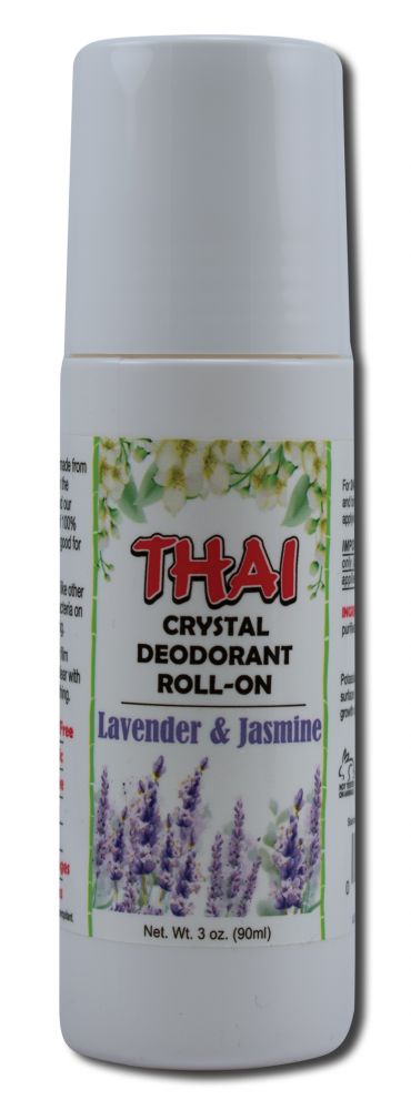 Thai Liquid Roll-On Deodorant Lavender & Jasmine – 3 fl oz