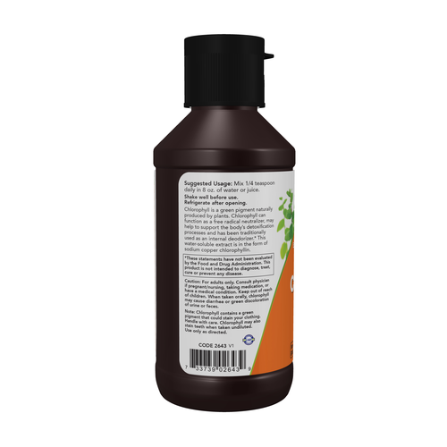 NOW Foods Chlorophyll Liquid Extra Strength Unflavored