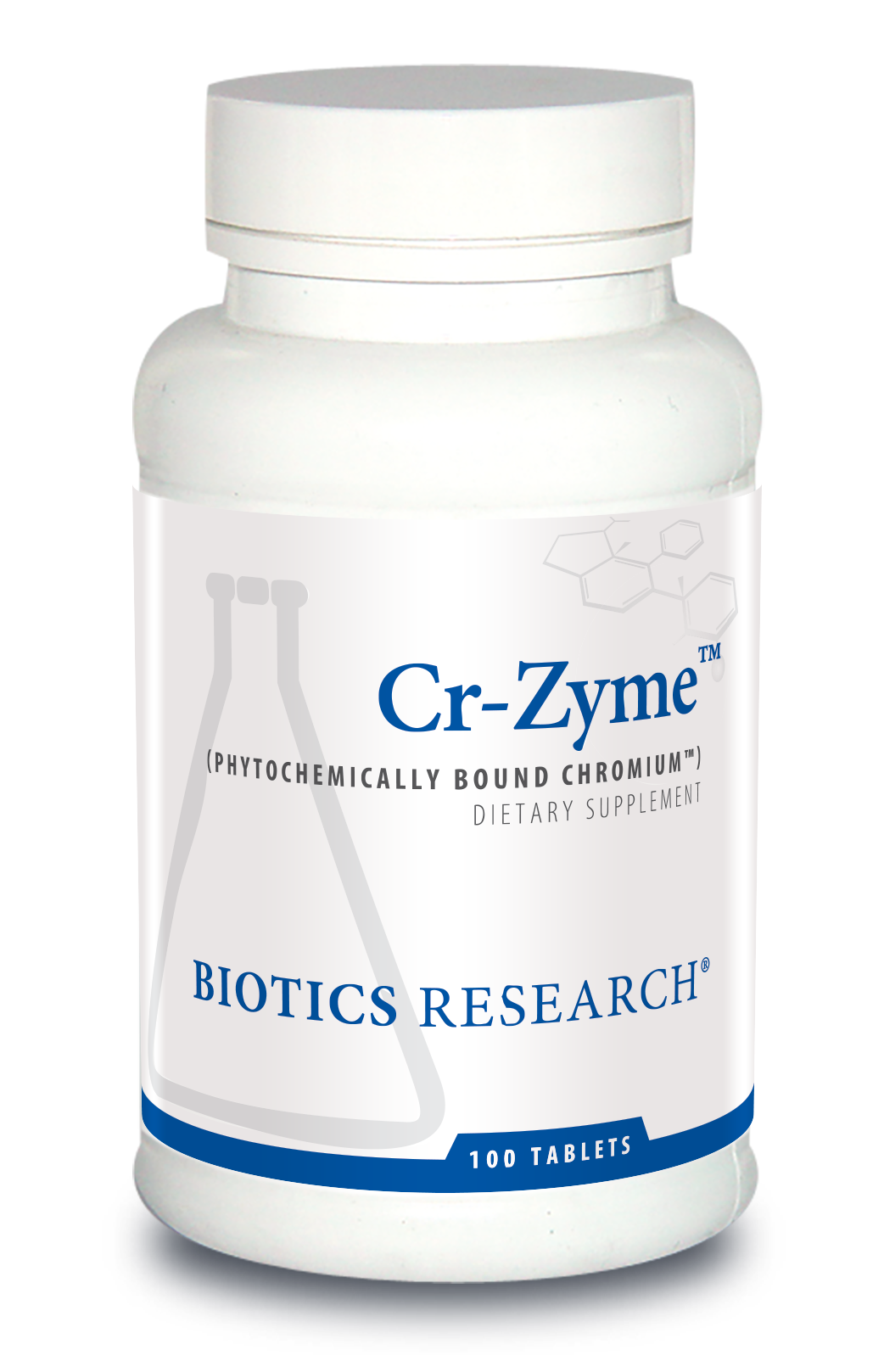 Cr-Zyme™ (Chromium) by Biotics Research - 100 Tablets